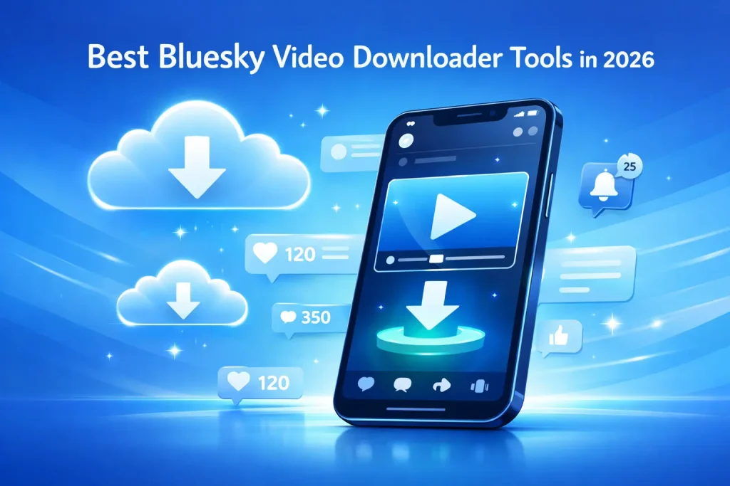 Bluesky Video Downloader Without Watermark (Fast & Free Tools 2026)